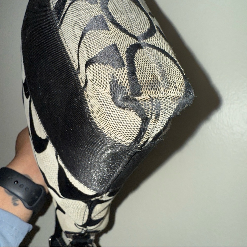 COACH CROSSBODY PURSE  Signature Stripe‎ No. A1276-F19220 - Picture 9 of 14